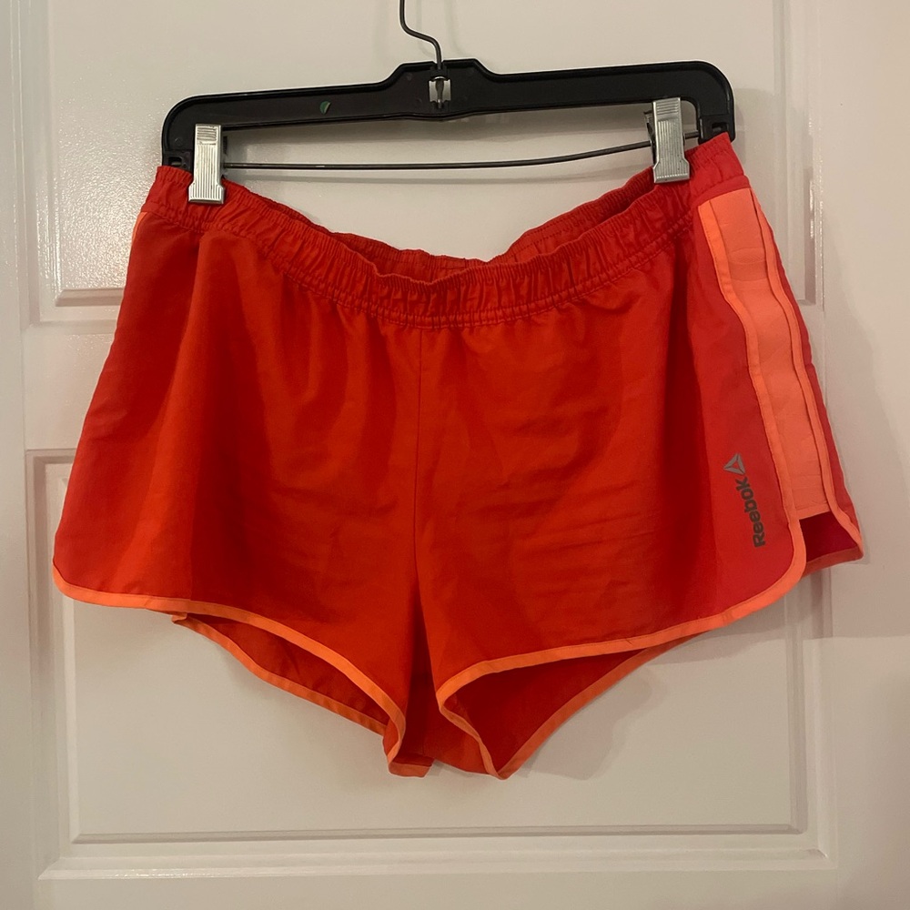 Reebok Women's Red Athletic Shorts